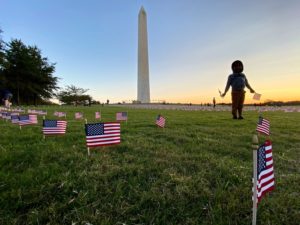 Photos: There Are 20,000 Flags on the Mall to Commemorate Americans Who Died From Covid. The Images Are Moving.