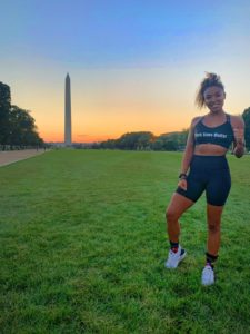 How This Fitness Influencer Is Maintaining Her Mental Health and Using Her Voice To Empower the Black Community
