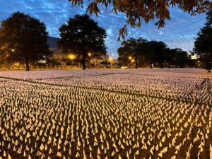 DC’s Emotional Covid Memorial Installation Needs More Flags. Here’s How to Help.