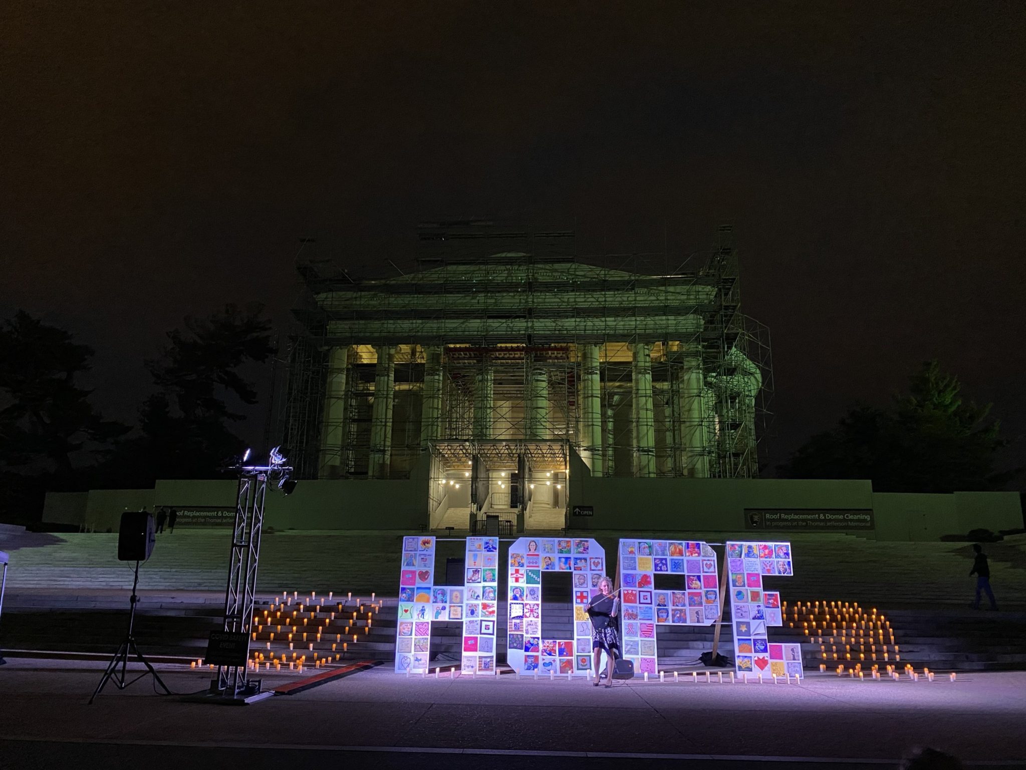 PHOTOS: A “HOPE” Quilt to Honor Frontline Workers