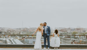 A Rainy, Family-Focused, Line Hotel Wedding Filled With Memorable Portrait Backdrops