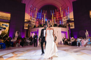 A Lavish Purple Wedding at the Ronald Reagan Building and International Trade Center