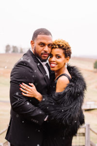 A Snowy Engagement Session at Stone Tower Winery