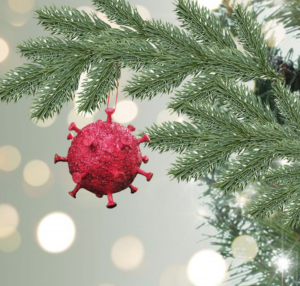 Put a Virus on Your Christmas Tree with These Covid-Themed Ornaments
