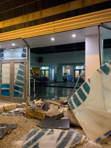 A Car Drove Into the Atlas Performing Arts Center Last Night