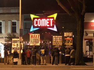 Conspiracy Theorists Target Comet Ping Pong on Trump’s Last Night in Office