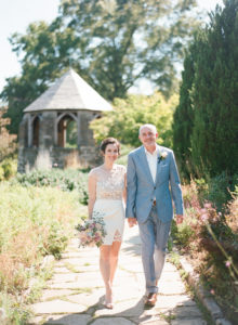 This Couple’s Relaxed July Elopement Featured Natural Elements and Summer Florals
