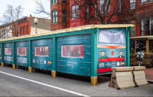 Compass Rose Has Transformed Its Patio Into a Trans-Siberian Railway Carriage