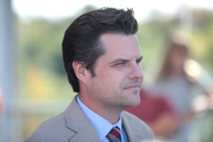 Another Florida Woman Faces Jail Time for Throwing a Drink at Matt Gaetz