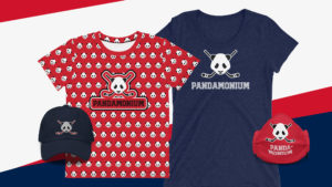 Root on the Caps in New Baby Panda Gear