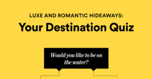 Take Our Quiz to Find the Perfect Romantic Hideaway