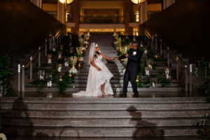This Couple Turned Their Wedding Cocktail Hour Into a Dance Party