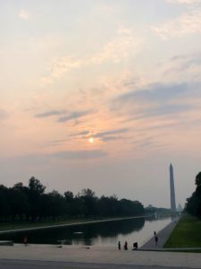 DC’s Skies Are Hazy Today Because of Wildfires Out West