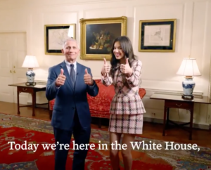 Dr. Fauci and Olivia Rodrigo Hung Out at the White House and It Was Adorable