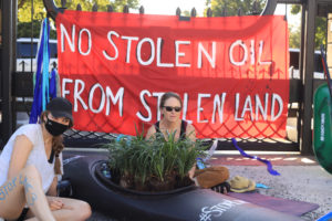 Two Dozen Climate Activists Were Arrested Outside the White House Chief of Staff’s House Last Night