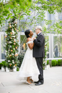 This 12-Person Wedding at the Conrad Featured Live Music, a Custom French Menu, and Wine-Pairings