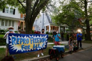 Photos: Pro-Choice Protesters Demonstrate at Brett Kavanaugh’s House