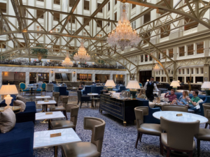 The Trump Hotel Lobby Is Very, Very Quiet