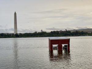 Climate Activists Dumped a House in the Tidal Basin