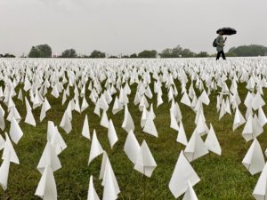Photos: Hundreds of Thousands of Flags on the National Mall Commemorate Covid Victims