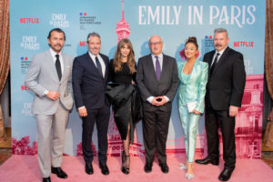PHOTOS: Netflix’s “Emily in Paris” Reception at the Résidence de France