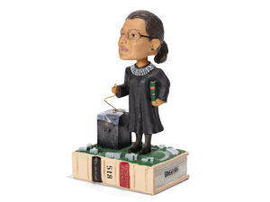 Ruth Bader Ginsburg’s Famous Dissent Collar—and Her Legos and MTV Award—Are Now Part of the Smithsonian
