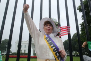 PHOTOS: Women’s March Protesters Demonstrate for Abortion Rights at the White House