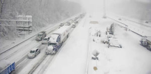 What It Was Like to Be Trapped on I-95 During the January 2022 Snowstorm That Brought Traffic to a Halt