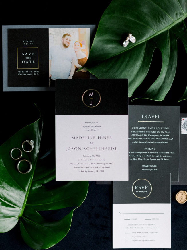 Disco Balls and Palm Leaves - Fun Modern Wedding Disco Balls and Palm Leaves - Fun Modern Wedding