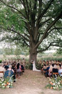 A Tented, Wildflower-Filled September Wedding Weekend in St. Michaels