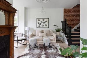 This Renovated 1904 Bloomingdale Rowhouse Mixes Original Victorian Details With Clean, Modern Touches