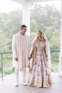 When a Hurricane Forced This Wedding Inside, the Florist Added Six Trees and 20 More Floral Arrangements to the Design Plan