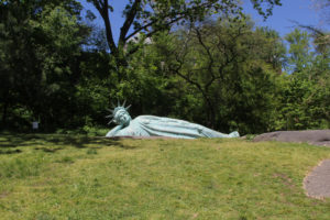 A Giant Lady Liberty Statue Will Be Chilling in Arlington