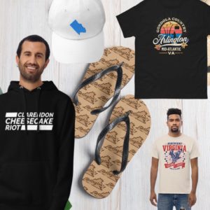 Get Your Official Arlington Brown Flip-Flops at ARLnow’s New Merch Shop