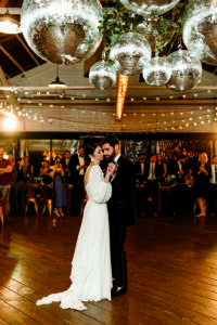 A Modern-Disco-Themed Wedding at Glen Echo Park