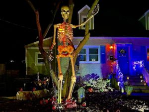 Halloween Bone-Anza: These Giant Skeletons Are Haunting Yards Around DC