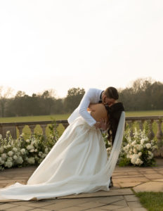 A Modern Black-and-White Wedding at Great Marsh Estate