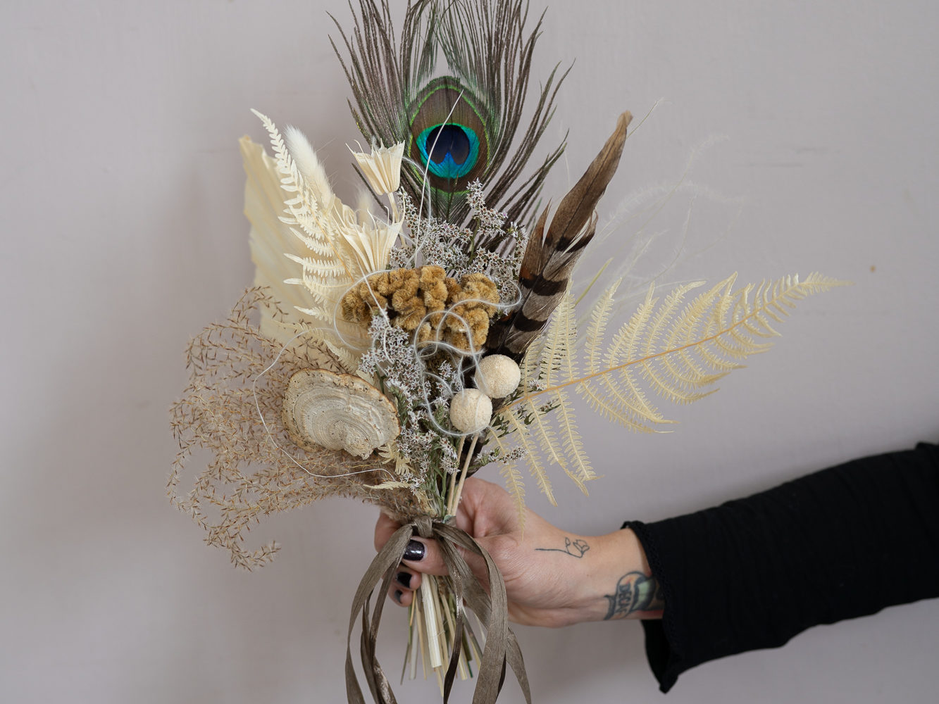 An image of a preserved flower bouquet.