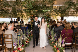 This Rooftop Wedding Had a Secret Garden Vibe