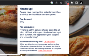 These Helpful Tools Are Tracking Every Restaurant Fee Across DC