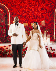 This Wedding Featured a “Valentine’s in July” Theme