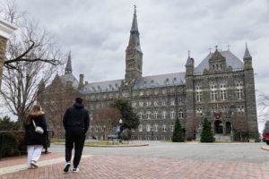 Georgetown’s Elite Consulting Clubs Come Down to Earth