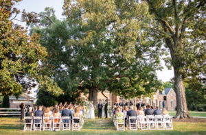 A Wedding at Woodlawn With a “Golden Hour” Theme