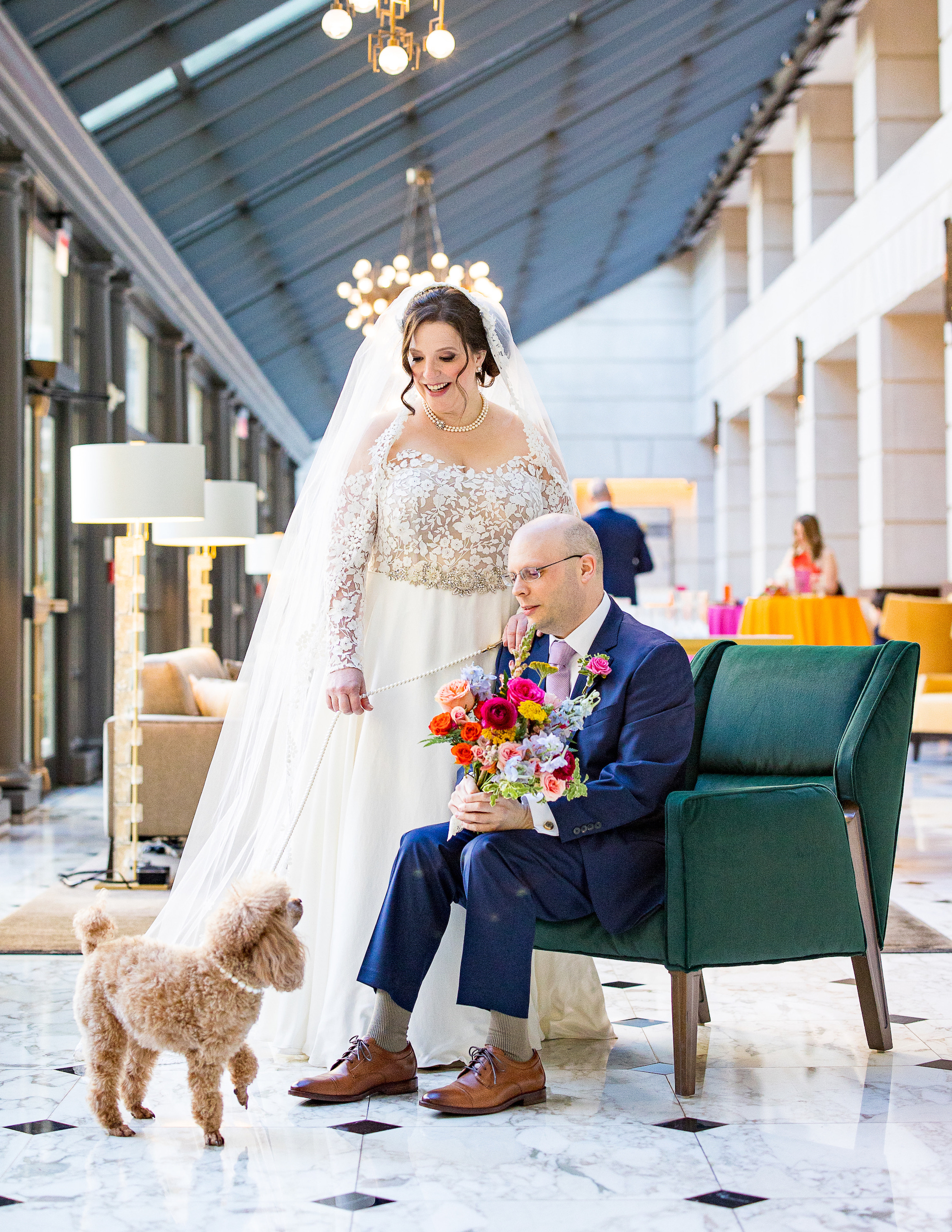 Leslie + Leor married // Fairmont Washington Hotel
