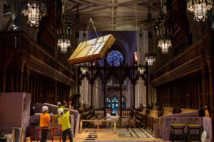 PHOTOS: The National Cathedral Dismantles Its Huge, Historic Pipe Organ