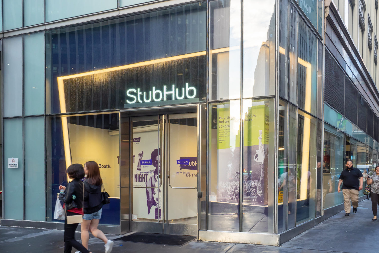 StubHub's office.