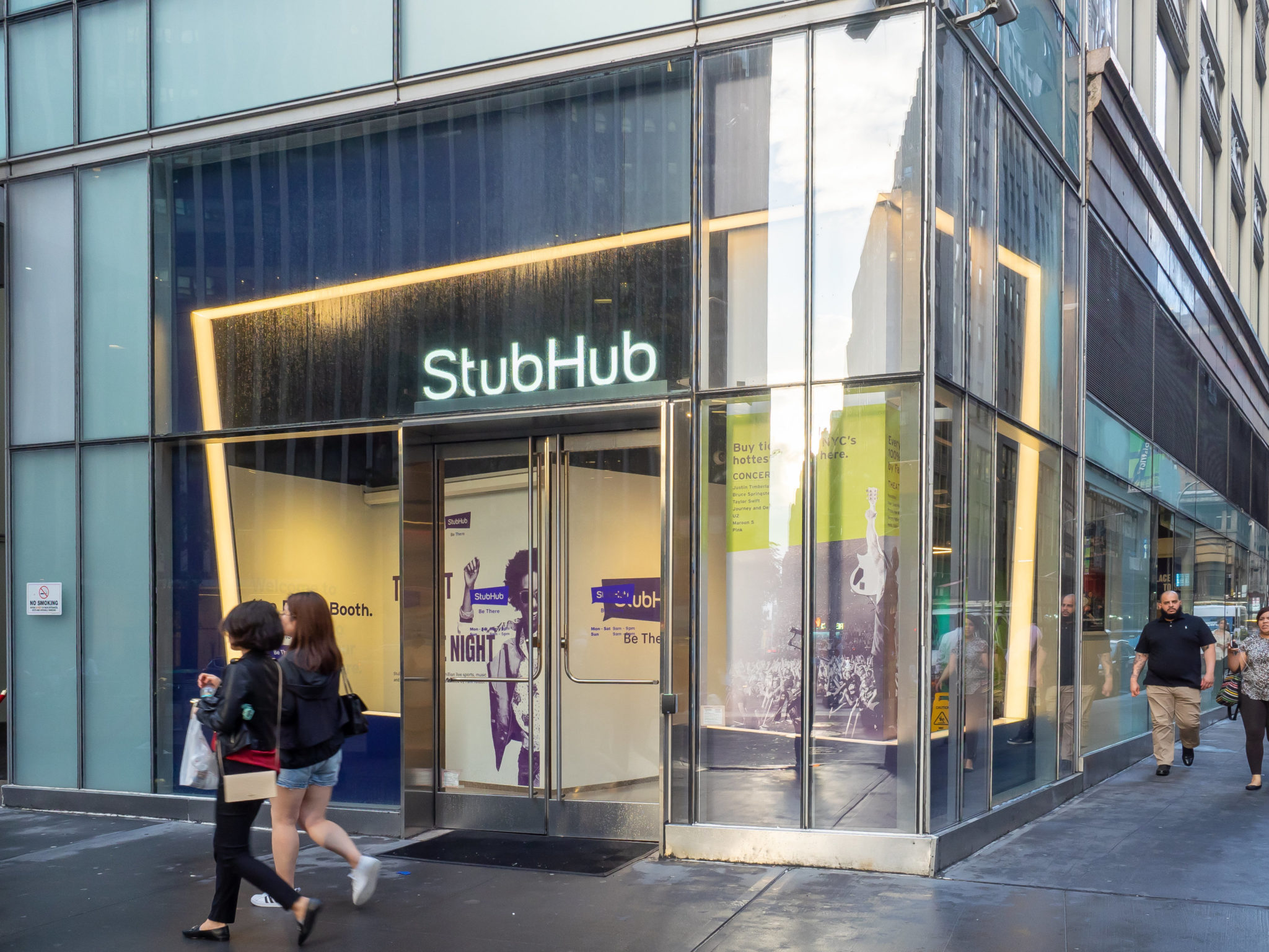 StubHub's office.