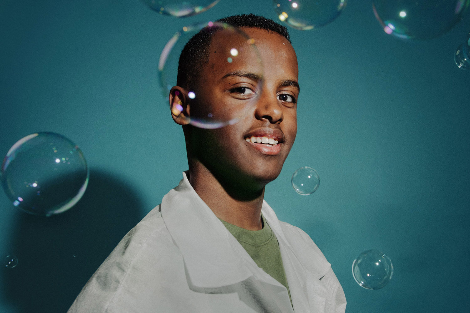 Fairfax student Heman Bekele, TIME's 2024 Kid Of The Year.