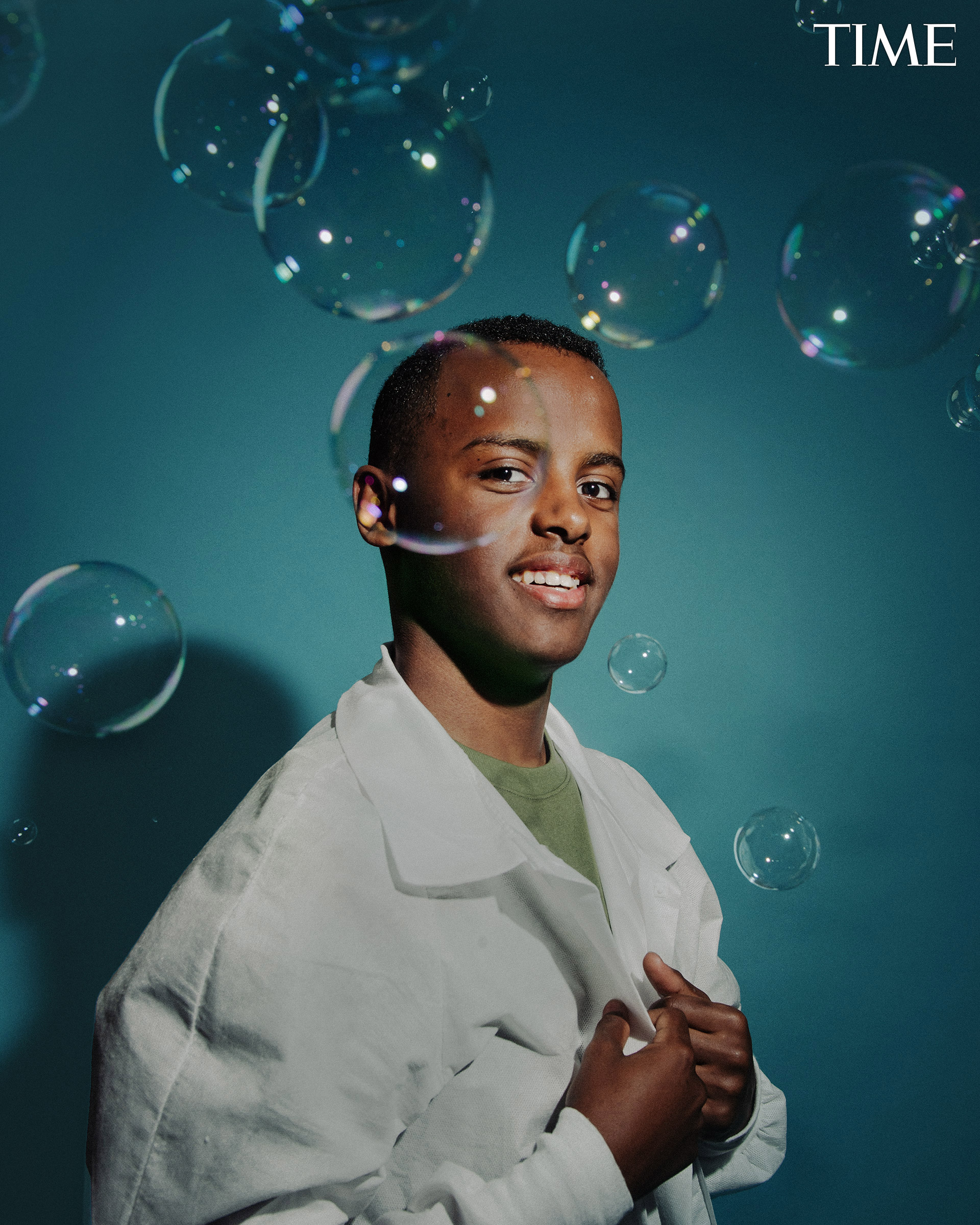 Fairfax student Heman Bekele, TIME's 2024 Kid Of The Year.