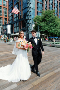 This Summery Wedding Was Decorated in Citrus Colors and Fruits